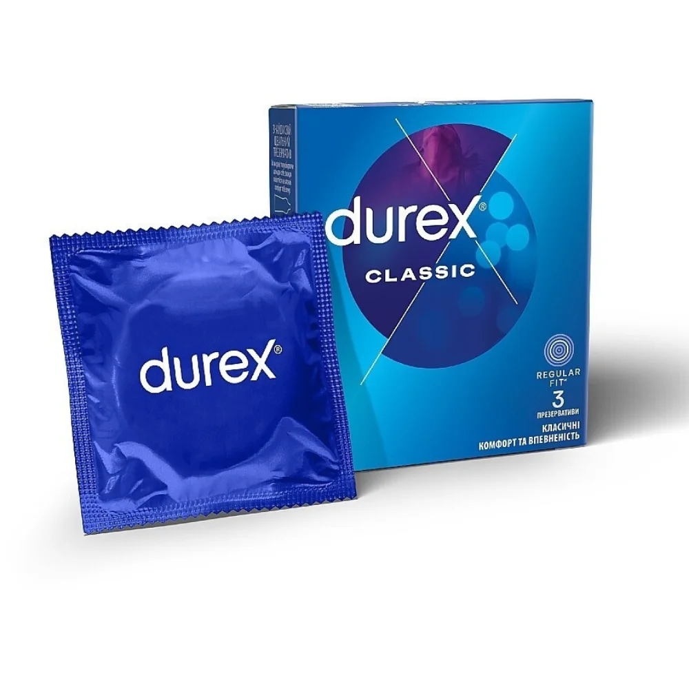 Durex Προφυλακτικά Classic 3τμχ