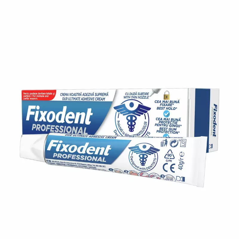 Fixodent Professional Στερεωτική Κρέμα Τεχνητής Οδοντοστοιχίας 40gr