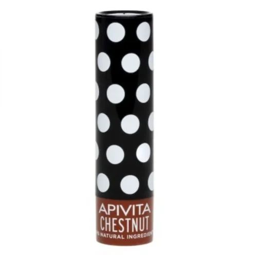 Apivita Lip Care Chestnut - &Sigma;&tau;&iota;&kappa; &chi;&epsilon;&iota;&lambda;&iota;ώ&nu; &mu;&epsilon; &Kappa;ά&sigma;&tau;&alpha;&nu;&omicron; 4,4g