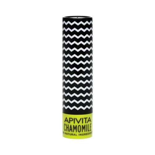 Apivita Lip Care &Sigma;&tau;&iota;&kappa; &Mu;&epsilon; &Chi;&alpha;&mu;&omicron;&mu;ή&lambda;&iota; SPF15 4,4gr