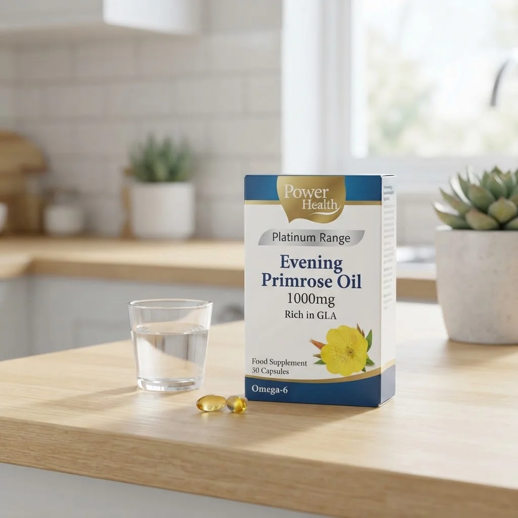 Power Health Platinum Range Evening Primrose Oil, 30caps