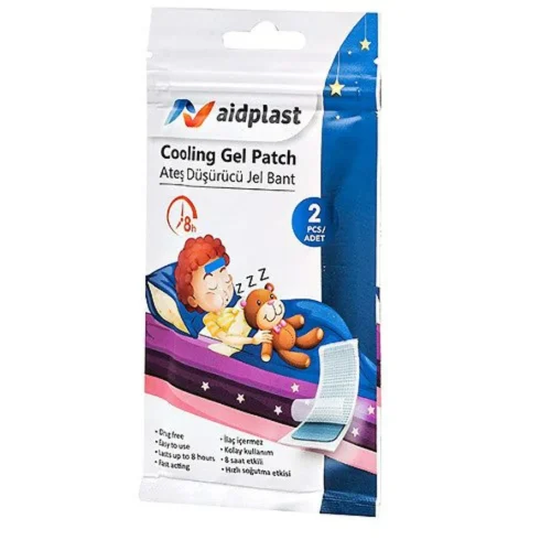 Aidplast Cooling Gel Patch &Alpha;&nu;&tau;&iota;&pi;&upsilon;&rho;&epsilon;&tau;&iota;&kappa;έ&sigmaf; &Kappa;&omicron;&mu;&pi;&rho;έ&sigma;&epsilon;&sigmaf; 2&tau;&epsilon;&mu;