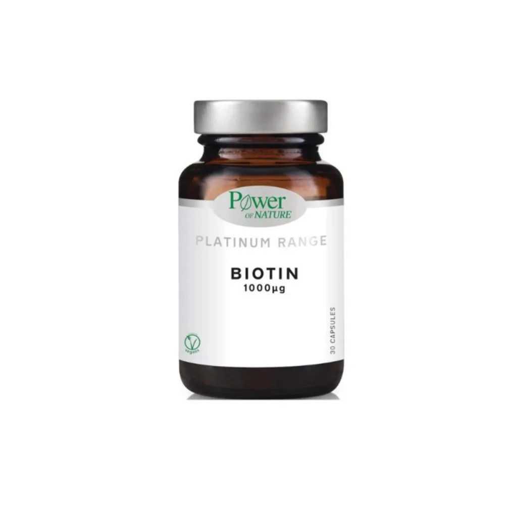 Power health platinum range biotin pure 1000μg, 30 Caps