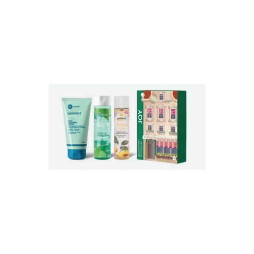 Panthenol Extra Joy &Alpha;&phi;&rho;ό&sigmaf; &Kappa;&alpha;&theta;&alpha;&rho;&iota;&sigma;&mu;&omicron;ύ &Pi;&rho;&omicron;&sigma;ώ&pi;&omicron;&upsilon; 150ml, &Tau;&omicron;&nu;&omega;&tau;&iota;&kappa;ή &Lambda;&omicron;&sigma;&iota;ό&nu; &Kappa;&alpha;&theta;&alpha;&rho;&iota;&sigma;&mu;&omicron;ύ 200ml & ; &Alpha;&rho;&omega;&mu;&alpha;&tau;&iota;&kappa;ό Mist 100ml.