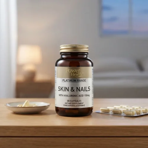 Power Health Platinum Range Skin & Nails &Upsilon;&alpha;&lambda;&omicron;&upsilon;&rho;&omicron;&nu;&iota;&kappa;ό &omicron;&xi;ύ 150mg 30caps