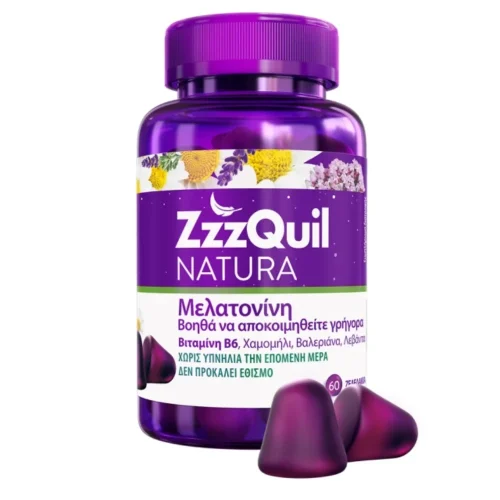 ZzzQuil natura &sigma;&upsilon;&mu;&pi;&lambda;ή&rho;&omega;&mu;&alpha; &delta;&iota;&alpha;&tau;&rho;&omicron;&phi;ή&sigmaf; &gamma;&iota;&alpha; &tau;&omicron;&nu; ύ&pi;&nu;&omicron; &mu;&epsilon; &mu;&epsilon;&lambda;&alpha;&tau;&omicron;&nu;ί&nu;&eta; &phi;&rho;&omicron;ύ&tau;&alpha; &tau;&omicron;&upsilon; &delta;ά&sigma;&omicron;&upsilon;&sigmaf; 60 &zeta;&epsilon;&lambda;&epsilon;&delta;ά&kappa;&iota;&alpha;