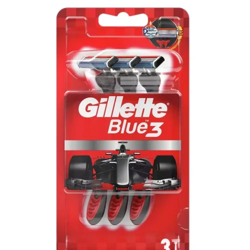 Gillette Blue 3 Plus &Kappa;ό&kappa;&kappa;&iota;&nu;&alpha; &Xi;&upsilon;&rho;&alpha;&phi;ά&kappa;&iota;&alpha; &mu;&iota;&alpha;&sigmaf; &Chi;&rho;ή&sigma;&eta;&sigmaf; 3&tau;&epsilon;&mu;