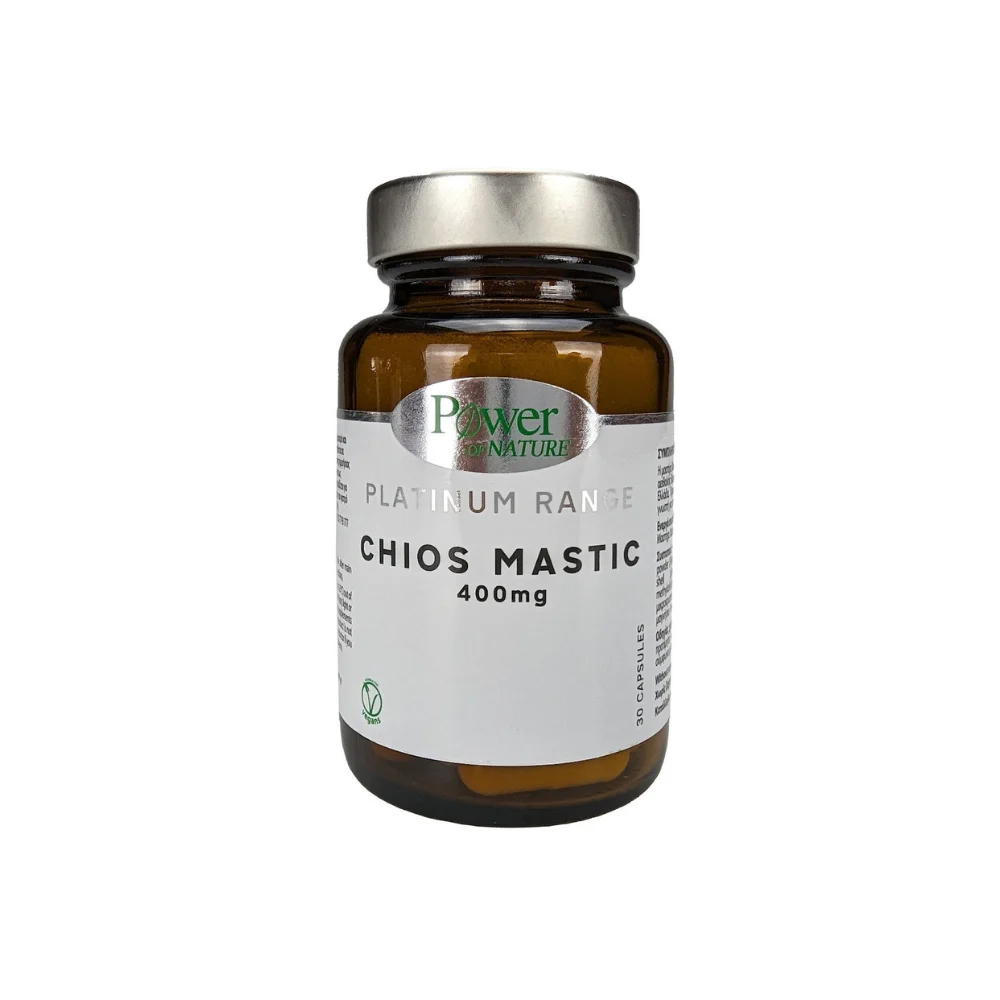 Power Of Nature Platinum Chios Mastic 400mg Mαστίχα Χίου 30caps