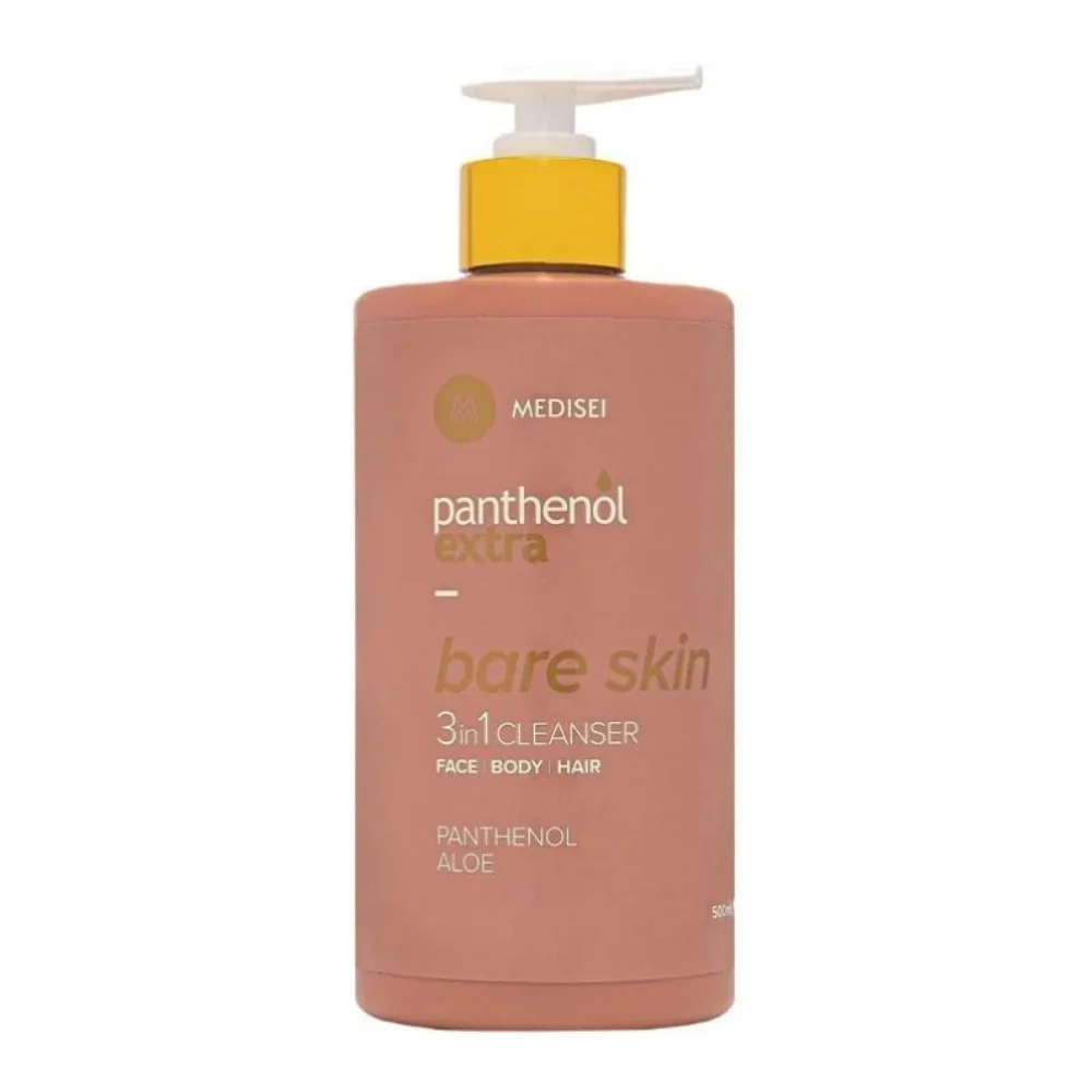 Panthenol Extra Bare Skin 3in1 Cleanse Γιασεμί 500ml
