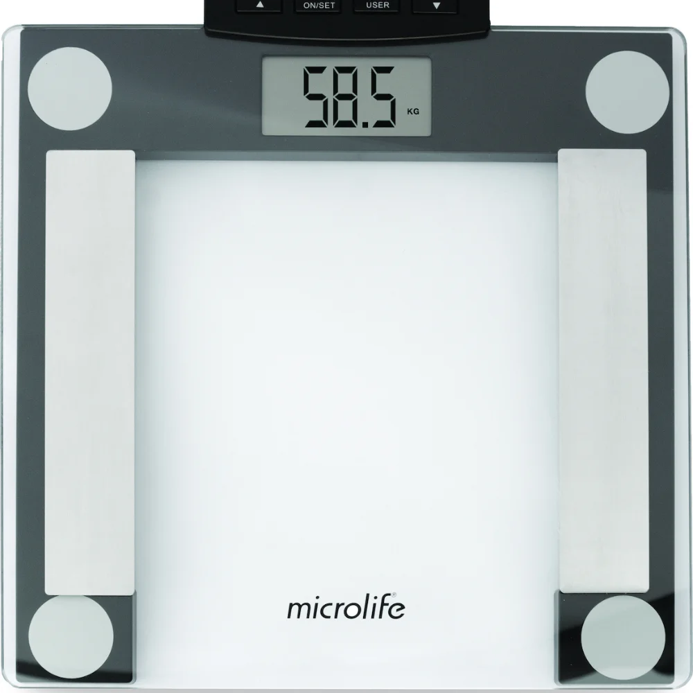 Microlife WS 80 Ψηφιακή Ζυγαριά με Λιπομετρητή Γκρι 1τεμ