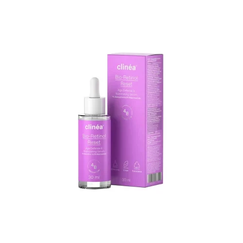 Clin&eacute;a Bio-Retinol Reset &Alpha;&nu;&tau;&iota;&gamma;&eta;&rho;&alpha;&nu;&tau;&iota;&kappa;ό Serum &Pi;&rho;&omicron;&sigma;ώ&pi;&omicron;&upsilon; &mu;&epsilon; &Rho;&epsilon;&tau;&iota;&nu;ό&lambda;&eta; &gamma;&iota;&alpha; &Lambda;ά&mu;&psi;&eta; 30ml