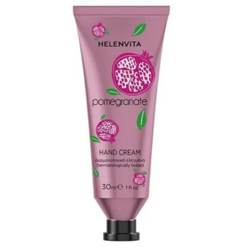 Helenvita Hand Cream Pomegranate &Epsilon;&nu;&upsilon;&delta;&alpha;&tau;&iota;&kappa;ή &Kappa;&rho;έ&mu;&alpha; &Chi;&epsilon;&rho;&iota;ώ&nu; &mu;&epsilon; &Rho;ό&delta;&iota; 30ml
