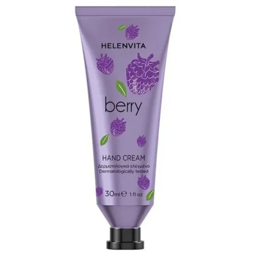 Helenvita Hand Cream Berry &Epsilon;&nu;&upsilon;&delta;&alpha;&tau;&iota;&kappa;ή &Kappa;&rho;έ&mu;&alpha; &Chi;&epsilon;&rho;&iota;ώ&nu; &Mu;ύ&rho;&tau;&iota;&lambda;&omicron; 30ml