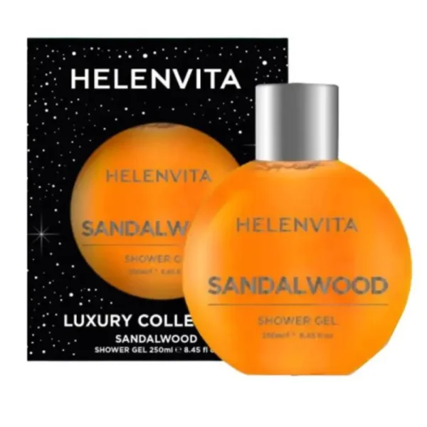 Helenvita Luxury Collection Sandalwood Αφρόλουτρο Με Άρωμα Σανδαλόξυλο 250ml