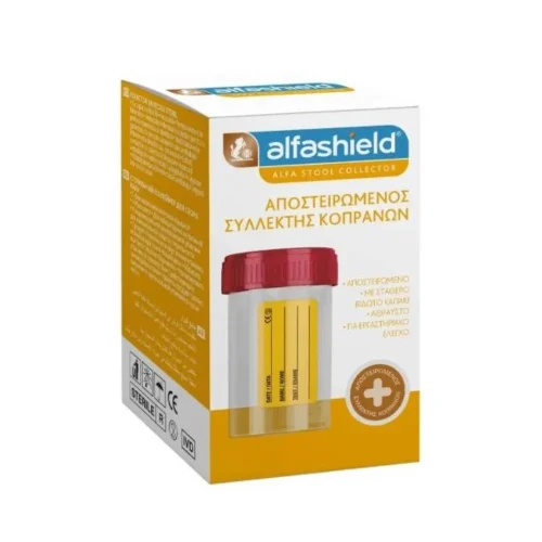 Alfashield Alfa Stool Collector &Alpha;&pi;&omicron;&sigma;&tau;&epsilon;&iota;&rho;&omega;&mu;έ&nu;&omicron;&sigmaf; &Sigma;&upsilon;&lambda;&lambda;έ&kappa;&tau;&eta;&sigmaf; &Kappa;&omicron;&pi;&rho;ά&nu;&omega;&nu; 60ml