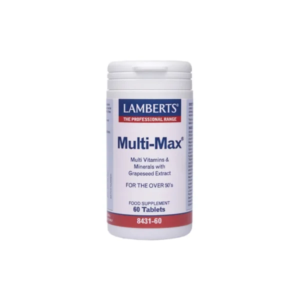 Lamberts Multi-Max Βιταμίνη για Ενέργεια 60 ταμπλέτες