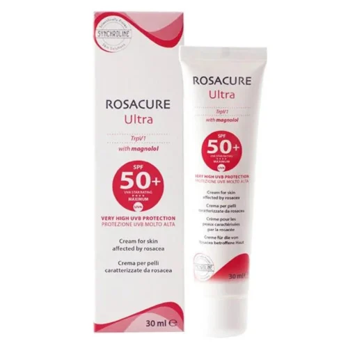 Synchroline Rosacure Ultra Cream SPF50+ With Magnolol &Epsilon;&nu;&upsilon;&delta;&alpha;&tau;&iota;&kappa;ή &Kappa;&alpha;&tau;&alpha;&pi;&rho;&alpha;ϋ&nu;&tau;&iota;&kappa;ή &Kappa;&rho;έ&mu;&alpha; &Pi;&rho;&omicron;&sigma;ώ&pi;&omicron;&upsilon; 30ml