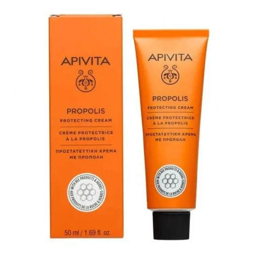 Apivita Propolis Protective Cream &Pi;&rho;&omicron;&sigma;&tau;&alpha;&tau;&epsilon;&upsilon;&tau;&iota;&kappa;ή &Kappa;&rho;έ&mu;&alpha; &mu;&epsilon; &Pi;&rho;ό&pi;&omicron;&lambda;&eta; 50ml