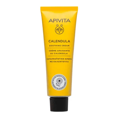Apivita Calendula Soothing Cream &Kappa;&alpha;&tau;&alpha;&pi;&rho;&alpha;ϋ&nu;&tau;&iota;&kappa;ή &Kappa;&rho;έ&mu;&alpha; &mu;&epsilon; &Kappa;&alpha;&lambda;έ&nu;&tau;&omicron;&upsilon;&lambda;&alpha; 50ml