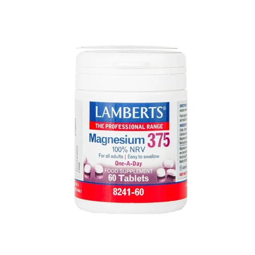Lamberts Magnesium 375, 60tabs