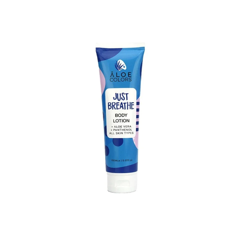 Aloe Colors Just Breathe Body Lotion Ενυδατικό Γαλάκτωμα Σώματος, 150ml
