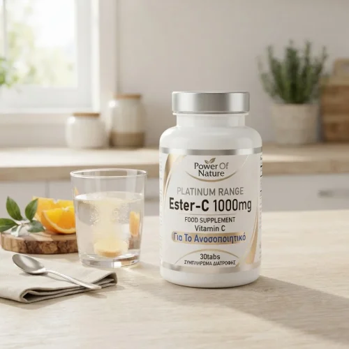 Power Of Nature Platinum Range Ester-C 1000mg &gamma;&iota;&alpha; &tau;&omicron; &Alpha;&nu;&omicron;&sigma;&omicron;&pi;&omicron;&iota;&eta;&tau;&iota;&kappa;ό 30tabs