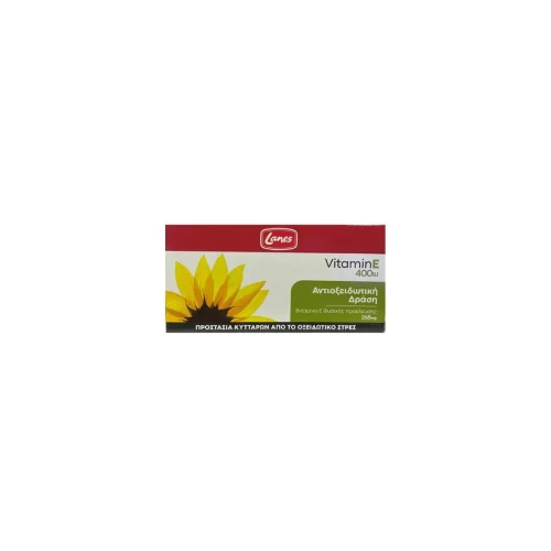 LANES Vitamin E 400IU-268mg 30 Caps