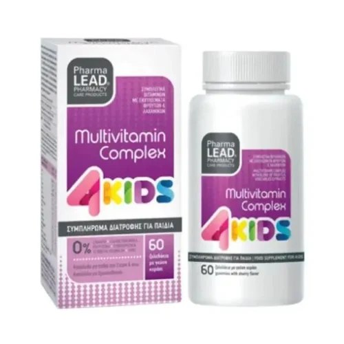 Pharmalead 4 Kids Multivitamin Complex &Pi;&omicron;&lambda;&upsilon;&beta;&iota;&tau;&alpha;&mu;ί&nu;&eta; &gamma;&iota;&alpha; &Pi;&alpha;&iota;&delta;&iota;ά 60 &Zeta;&epsilon;&lambda;&epsilon;&delta;ά&kappa;&iota;&alpha;