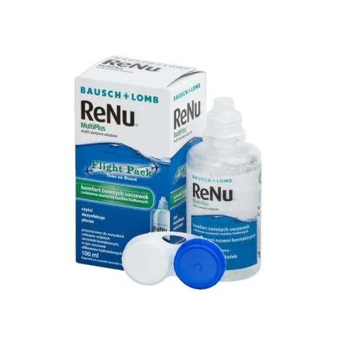 Bausch & Lomb ReNu MultiPlus Flight Pack &Upsilon;&gamma;&rho;ό &Phi;&alpha;&kappa;ώ&nu; &Epsilon;&pi;&alpha;&phi;ή&sigmaf; 100ml