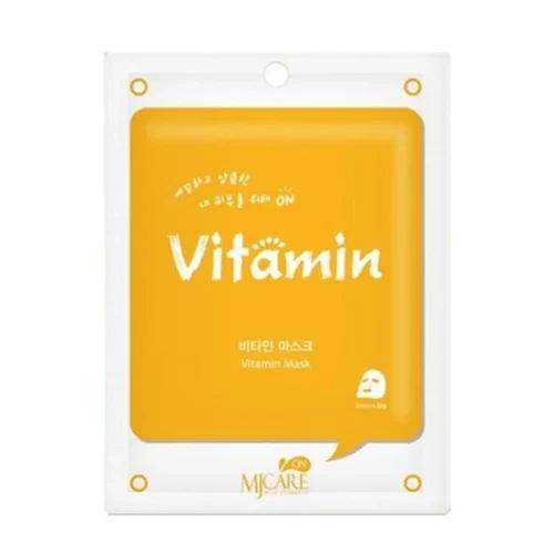 MJCare Vitamin Sheet Mask &Upsilon;&phi;&alpha;&sigma;&mu;ά&tau;&iota;&nu;&eta; &Mu;ά&sigma;&kappa;&alpha; 1 &Tau;&mu;&chi;