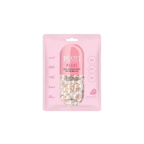 Jigott Pearl Real Ampoule Sheet Mask 27ml