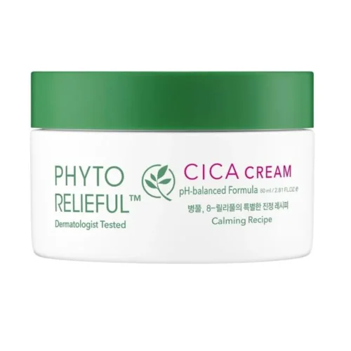 Thank You Farmer Phyto Relieful Cica Cream &Epsilon;&nu;&upsilon;&delta;&alpha;&tau;&iota;&kappa;ή & &Kappa;&alpha;&tau;&alpha;&pi;&rho;&alpha;ϋ&nu;&tau;&iota;&kappa;ή &Kappa;&rho;έ&mu;&alpha; &Pi;&rho;&omicron;&sigma;ώ&pi;&omicron;&upsilon; 80ml