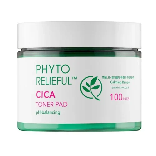 Thank You Farmer Phyto Relieful &Epsilon;&pi;&iota;&theta;έ&mu;&alpha;&tau;&alpha; &Tau;ό&nu;&omega;&sigma;&eta;&sigmaf; Cica Toner Pad 100&tau;&epsilon;&mu;