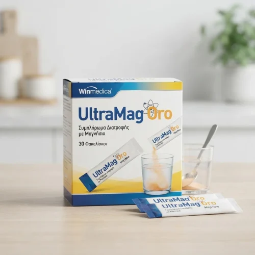 Winmedica UltraMag Oro &Sigma;&upsilon;&mu;&pi;&lambda;ή&rho;&omega;&mu;&alpha; &Delta;&iota;&alpha;&tau;&rho;&omicron;&phi;ή&sigmaf; &mu;&epsilon; &Mu;&alpha;&gamma;&nu;ή&sigma;&iota;&omicron; 30 &Phi;&alpha;&kappa;&epsilon;&lambda;ί&sigma;&kappa;&omicron;&iota;