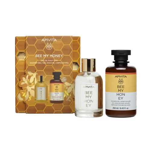 Apivita Bee My Honey Promo Eau De Toilette Unisex Ά&rho;&omega;&mu;&alpha; 100ml & &Delta;ώ&rho;&omicron; &Alpha;&phi;&rho;ό&lambda;&omicron;&upsilon;&tau;&rho;&omicron; &Sigma;ώ&mu;&alpha;&tau;&omicron;&sigmaf; 250ml
