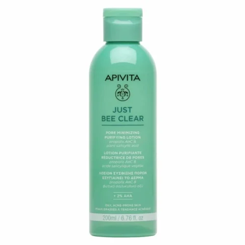 Apivita Just Bee Clear &Lambda;&omicron;&sigma;&iota;ό&nu; &Sigma;ύ&sigma;&phi;&iota;&xi;&eta;&sigmaf; &Pi;ό&rho;&omega;&nu; &pi;&omicron;&upsilon; &Epsilon;&xi;&upsilon;&gamma;&iota;&alpha;ί&nu;&epsilon;&iota; &tau;&omicron; &Delta;έ&rho;&mu;&alpha; 200ml