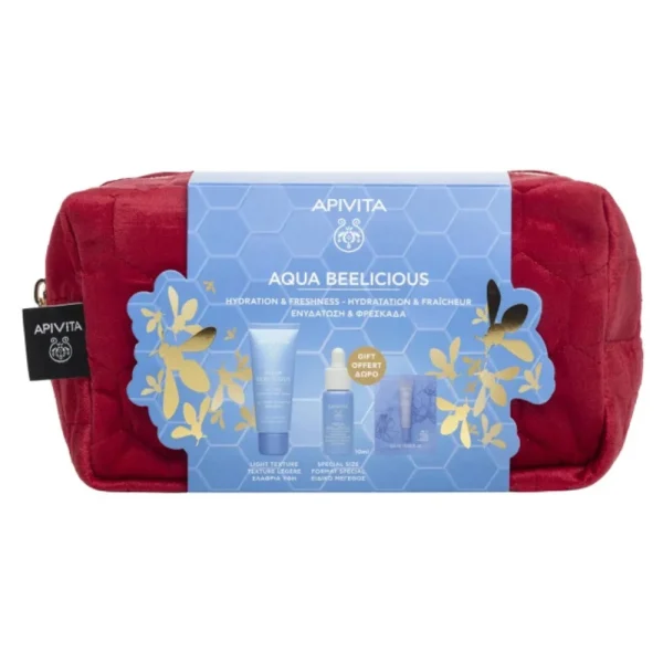 Apivita Promo Aqua Beelicious &Kappa;&rho;έ&mu;&alpha; &Epsilon;&nu;&upsilon;&delta;ά&tau;&omega;&sigma;&eta;&sigmaf; &Epsilon;&lambda;&alpha;&phi;&rho;&iota;ά&sigmaf; &Upsilon;&phi;ή&sigmaf; 40ml & &Delta;ώ&rho;&omicron; Booster &Alpha;&nu;&alpha;&zeta;&omega;&omicron;&gamma;ό&nu;&eta;&sigma;&eta;&sigmaf;&nbsp; 10ml & &Delta;&epsilon;ί&gamma;&mu;&alpha; &Epsilon;&nu;&upsilon;&delta;&alpha;&tau;&iota;&kappa;ό Gel &gamma;&iota;&alpha; &tau;&alpha; &Mu;ά&tau;&iota;&alpha; 1,5ml