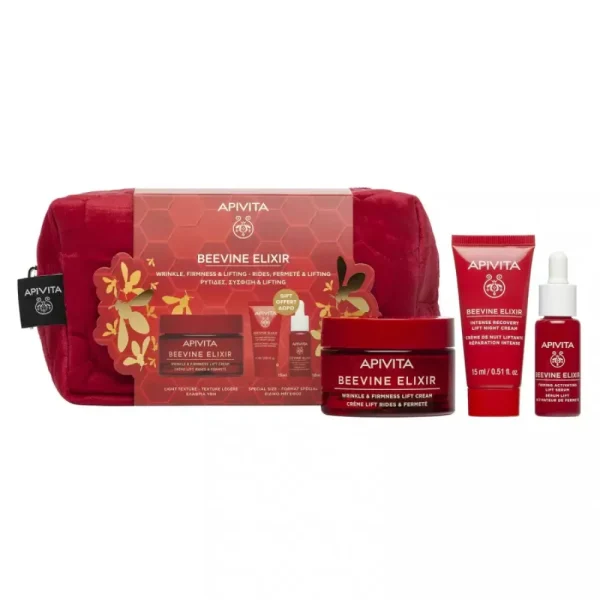 Apivita Promo Beevine Elixir &mu;&epsilon; &Alpha;&nu;&tau;&iota;&rho;&upsilon;&tau;&iota;&delta;&iota;&kappa;ή &Kappa;&rho;έ&mu;&alpha; &Epsilon;&lambda;&alpha;&phi;&rho;&iota;ά&sigmaf; &Upsilon;&phi;ή&sigmaf; &gamma;&iota;&alpha; &Sigma;ύ&sigma;&phi;&iota;&xi;&eta; 50ml & &Delta;ώ&rho;&omicron; &Kappa;&rho;έ&mu;&alpha; &Nu;ύ&chi;&tau;&alpha;&sigmaf; 15ml & &Omicron;&rho;ό&sigmaf; &Pi;&rho;&omicron;&sigma;ώ&pi;&omicron;&upsilon; 10ml