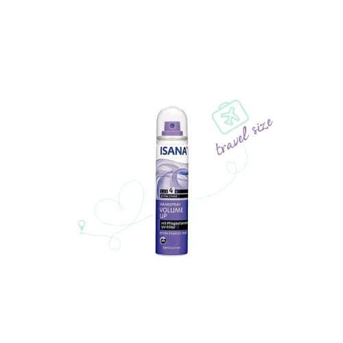 Isana Volume Up & UV Protect, &Lambda;&alpha;&kappa; &Mu;&alpha;&lambda;&lambda;&iota;ώ&nu; &gamma;&iota;&alpha; &Delta;&upsilon;&nu;&alpha;&tau;ό &Kappa;&rho;ά&tau;&eta;&mu;&alpha;, 75ml, Travel Size