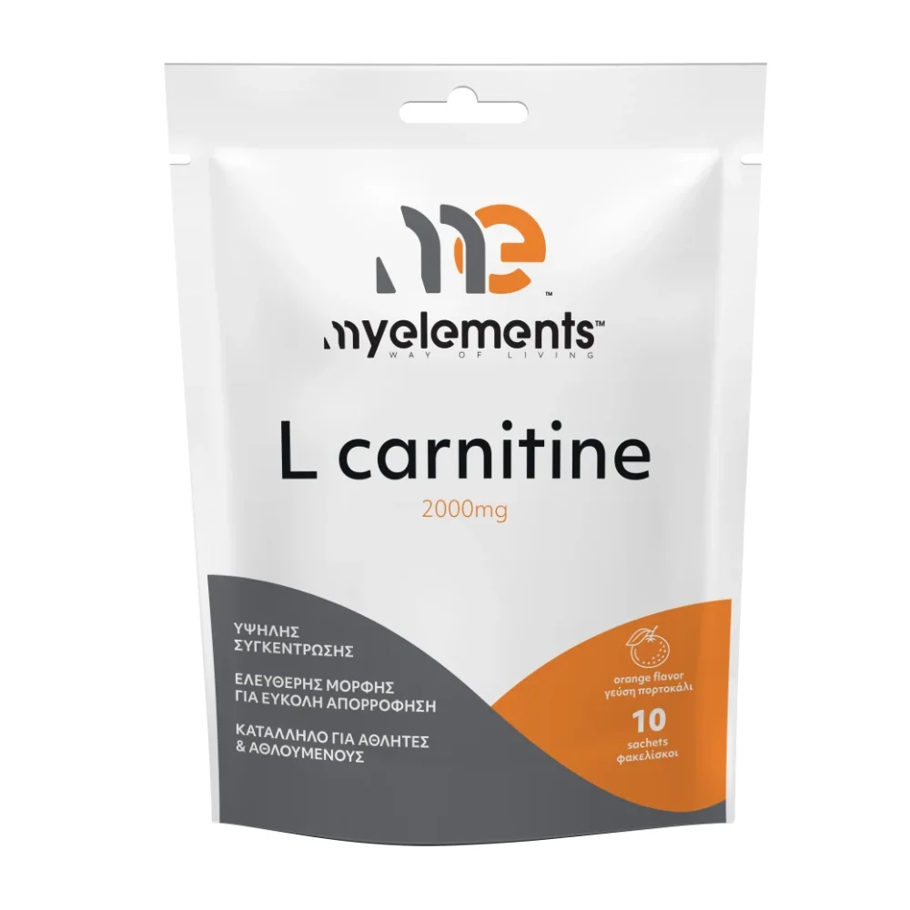 My Elements L Carnitine 2000mg 10 Φακελίσκοι