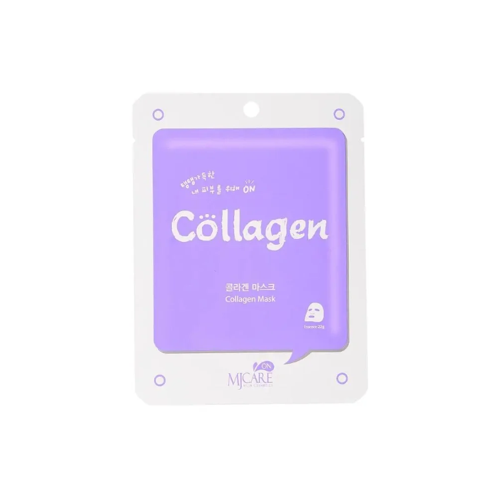 MJCare Collagen Sheet Mask Υφασμάτινη Μάσκα 1 Τμχ