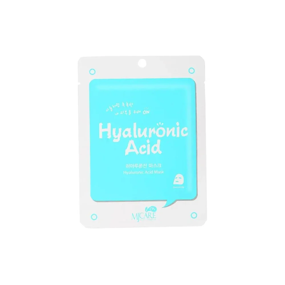 MJCare Hyaluronic Acid Sheet Mask Υφασμάτινη Μάσκα 1 Τμχ