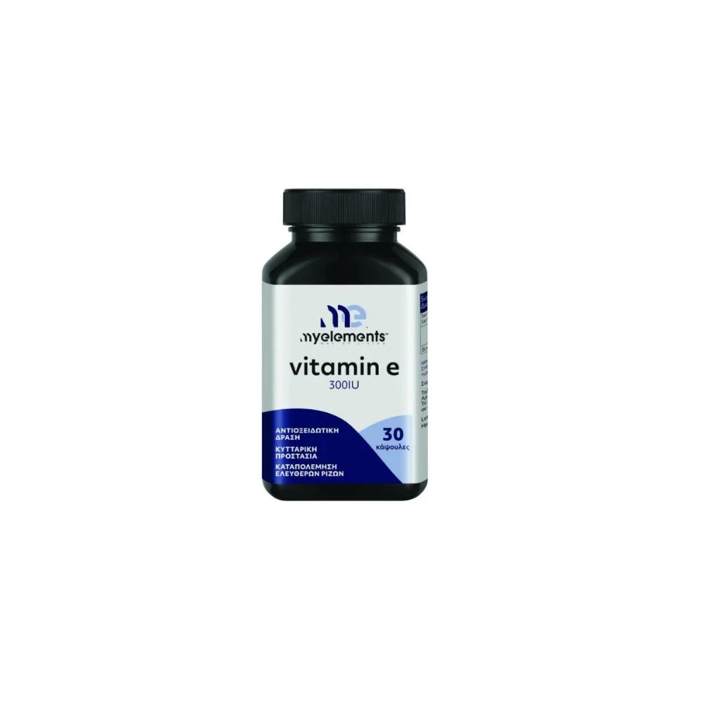 My Elements Vit Ε 300IU 30 Κάψουλες