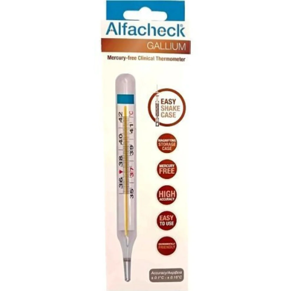 Alfacheck Θερμόμετρο Μασχάλης Με Γάλλιο