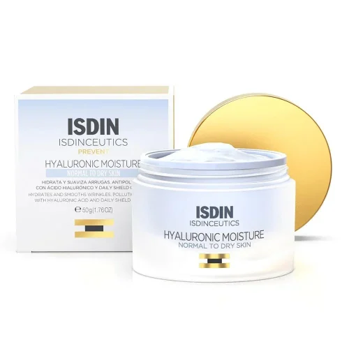 Isdin Hyaluronic Moisture Normal To Dry Skin Cream 50g