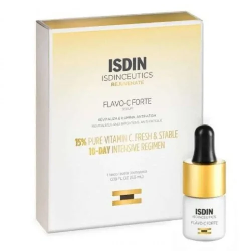 Isdin Flavo-C Forte Serum &Omicron;&rho;ό&sigmaf; &Pi;&rho;&omicron;&sigma;ώ&pi;&omicron;&upsilon; &Mu;&epsilon; &Beta;&iota;&tau;&alpha;&mu;ί&nu;&eta; C 5,3ml