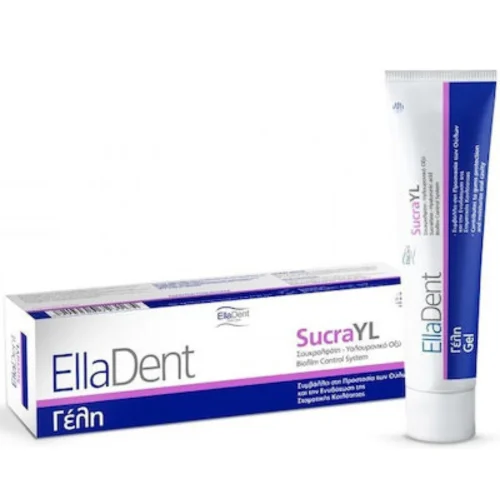 Elladent SucraYL &Sigma;&tau;&omicron;&mu;&alpha;&tau;&iota;&kappa;ή &Gamma;έ&lambda;&eta; &Gamma;&iota;&alpha; &Tau;&eta;&nu; &Pi;&rho;&omicron;&sigma;&tau;&alpha;&sigma;ί&alpha; &Tau;&omega;&nu; &Omicron;ύ&lambda;&omega;&nu; 30ml