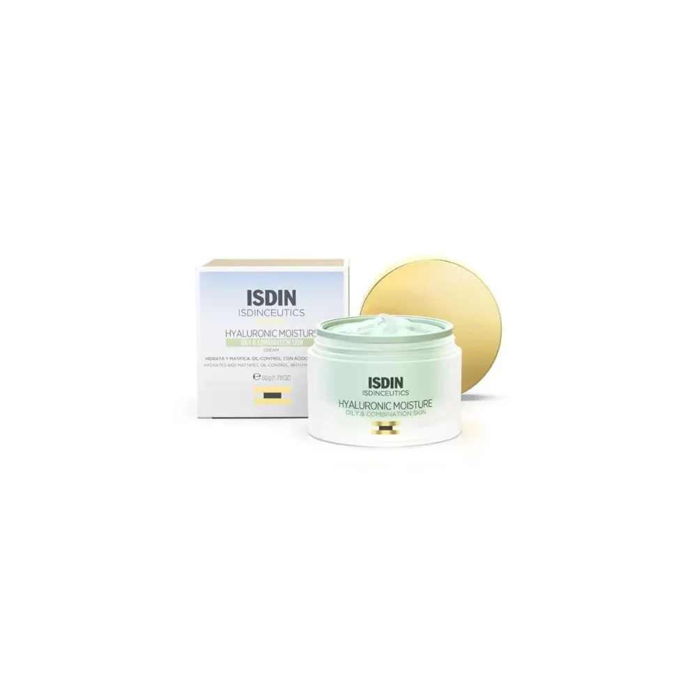 Isdin Hyaluronic Moisture Oily & Combination Skin Cream 50g