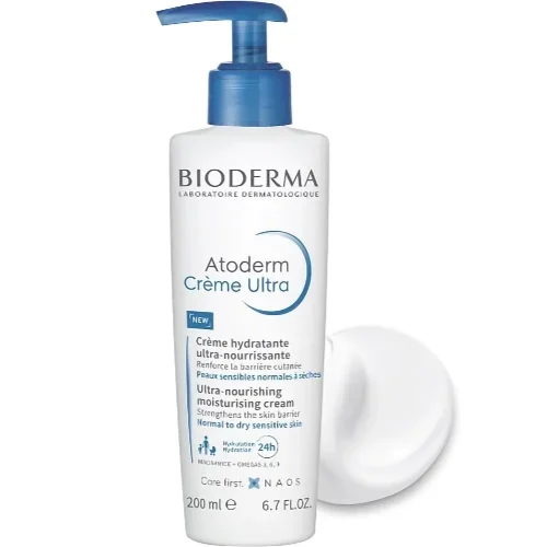 Bioderma atoderm creme &gamma;&iota;&alpha; &tau;&omicron; &epsilon;&upsilon;&alpha;ί&sigma;&theta;&eta;&tau;&omicron; &kappa;&alpha;&nu;&omicron;&nu;&iota;&kappa;ό-&xi;&eta;&rho;ό &delta;έ&rho;&mu;&alpha;,200ml