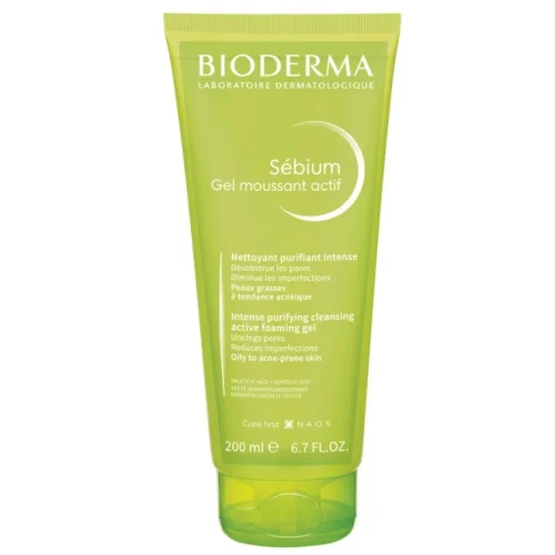 Bioderma Sebium Gel Moussant Actif Intense &Alpha;&phi;&rho;ί&zeta;&omicron;&nu; &Tau;&zeta;&epsilon;&lambda; &Kappa;&alpha;&theta;&alpha;&rho;&iota;&sigma;&mu;&omicron;ύ &gamma;&iota;&alpha; &Epsilon;&pi;&iota;&delta;&epsilon;&rho;&mu;ί&delta;&epsilon;&sigmaf; &mu;&epsilon; &Tau;ά&sigma;&eta; &Alpha;&kappa;&mu;ή&sigmaf; 200ml